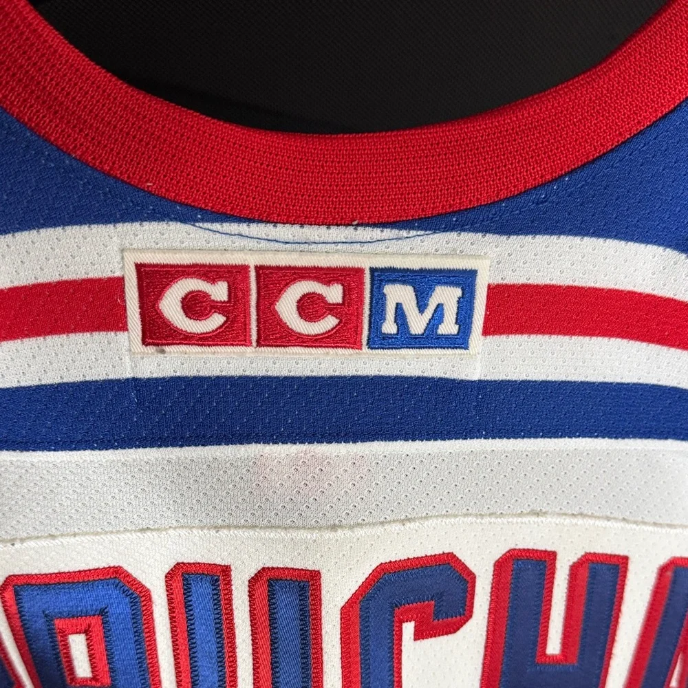 CCM Petr Prucha New York Rangers White, Red, and Blue Jersey - Picture 3 of 6